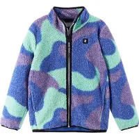 Reima Kids' Fleece Sweater Tupsis Aop Sparkly Blue