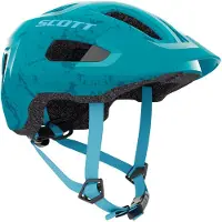 SCOTT - MTB-hjälmar - Helmet Supra Jr (Ce) Cerulean Blue för Unisex - Barnstorlek 45-49 cm - Blå
