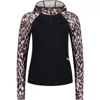 Mons Royale Women's Bella Merino Long Sleeve Hood huvtröja med baslager