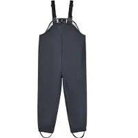 Color Kids Kids' Rain PU Pants Bib Ebony