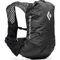 Black Diamond - Trailryggsäckar - W Distance 8 Black för Unisex - Storlek L - Svart