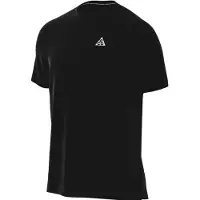 Nike - Trail running kläder - M Dri-Fit ADV Solar Chase SS Tee Black Black Summit White för UnisexUll - Storlek S - Svart