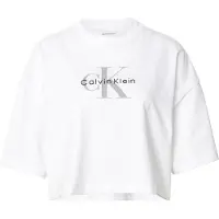 Calvin Klein Jeans T-shirt grå / svart / vit