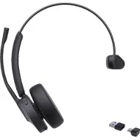 Yealink BH 70 Mono UC USB-C/A On-ear headset Bluetooth Svart Telefon