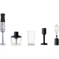 Electrolux E5HB2-8SS, Stavmixer, 0,7 l, Pulsfunktion, 1,5 m, 1000 W, Rostfritt stål