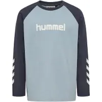 Hummel Tröja - HmlJr Logo - Dysthy Blue - - 11-12 år (146-152) - Tröja