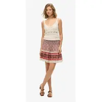 Superdry Patchwork Kort Kjol