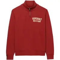 Superdry Vintage Athletic Tröja Med Halv Dragkedja