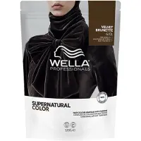 Wella Supernatural Color 6/01 Velvet Brunette Professionell hårfärgning 120 g
