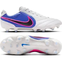 Nike Tiempo Ligera Pro FG Attack - Vit/Svart/Blå/Pink Blast - Gräs (FG), storlek 40