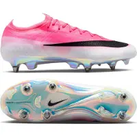Nike Mercurial Vapor 17 Elite Sg-pro Breakout - Rosa/vit/svart - Soft Ground (Sg), storlek 39