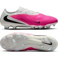 Nike Phantom 6 Pro Low Cut Fg Breakout - Rosa/vit/svart - Gräs (Fg), storlek 43