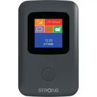 Strong 4GMIFI150CD, Mobil nätverksmodul, Svart, Bärbar, Batterinivå, Wi-Fi, 802.11b, 802.11g, Wi-Fi 4 (802.11n), 150 Mbit/s