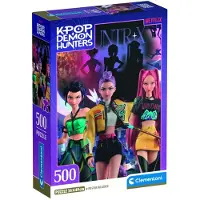 Clementoni - Puzzle K-Pop Demon Hunters 2, 500 pieces