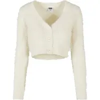 Urban Classics Cropped Feather Kardigan