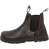 El naturalista unisex. 252621101005_001 Ankelstövlar i läder N5262 Nomada svart (37), Hud, Karta, 1 till 3 cm, Ingen, Casual