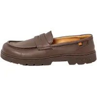 El naturalista unisex. 2523912ZJ005_012 Loafers i läder N5239 Nomada brun (41), Hud, Karta, Ingen, Casual