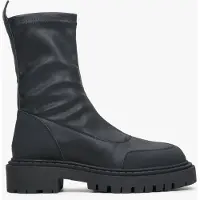 Estro Ankelboots '09-2392' svart denim