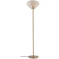LINDBY Golvlampa , Lelia, Beige, Matsal, Glas, Design