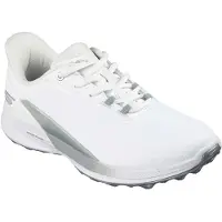 SKECHERS Pure Slip Ins Dam Vit/Silver Golfskor