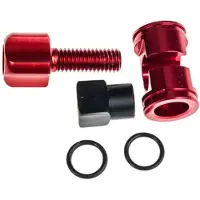 Sram Shorty Ultimate Cable Adjuster And Barrel Service Kit Set Röd,Svart