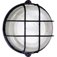As Schwabe Våtrumsbelysnings-vägglampa LED E27 100 W Svart Svart