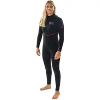 Rip Curl Fbomb Fusion 4/3 Mm Långärmad Våtdräkt Utan Dragkedja För Dam
