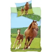 BrandMac Horse With Foal 140 X 200 Cm (1000513) Sängkläder