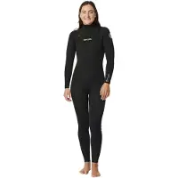 Rip Curl D/patrol 4/3 Mm Perf Våtdräkt I Neopren För Dam Med Långa ärmar Och Dragkedja I Bröstet