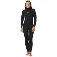 Rip Curl D/patrol 3/2 Mm Perf Våtdräkt I Neopren För Dam Med Långa ärmar Och Dragkedja I Bröstet