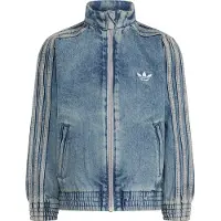 Adidas Originals FIREBIRD TRÄNINGSJACKA I DENIM MED LÖS PASSFORM, storlek 122 cm