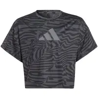 Adidas T-shirt - JG TI AOP - Svart - - 14 år (164) - T-shirt