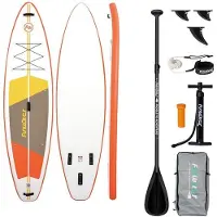 FunWater SUP-bräda SUPFW69B 3,35 m (orange-vit)
