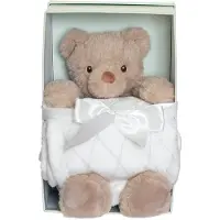 Teddykompaniet Sven med filt i Giftbox