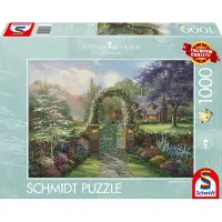 Adlibris Hummingbird Cottage Thomas Kinkade Pussel 1000 bitar Schmidt