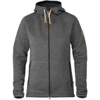 Fjällräven Women's Övik Reinforced Hoodie Dark Grey