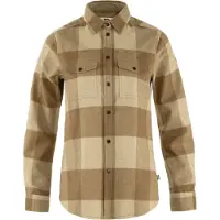 Fjällräven Women's Canada Shirt Buckwheat Brown-Light Beige