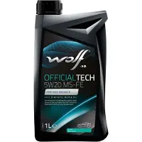 WOLF Officialtech Ms-fe Sae 5w-20 Motorolja 1l
