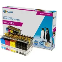 G&G 15060, Hög (XL) avkastning, Svart, Magenta, Cyan, Gul, 77,6 ml, 69,2 ml, 10 styck, Flerpack