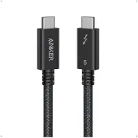 Anker USB-C till USB-C Thunderbolt 5-kabel 0,5 m svart