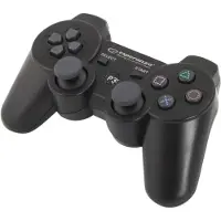 Esperanza MARINE - Spelkontroll - 12 knappar - trådlös - Bluetooth - svart - för Sony PlayStation 3