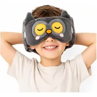 Puckator Relaxeazzz Owl Plush Rinkinys: Kudde + Ögonband
