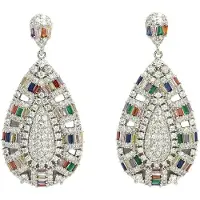 Avant Garde Örhängen 'Zlataette' silver