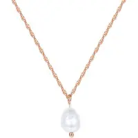 Hey Happiness Halsband 'Perle' roséguld