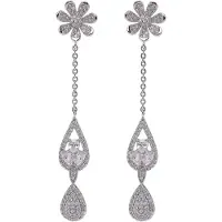 Avant Garde Örhängen 'Yulia' silver