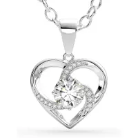 SERASAR Halsband 'Emotion' silver