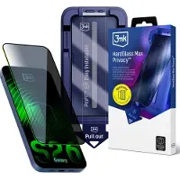 3mk Protection 9H härdat glas med 3mk HardGlass Max Privacy-filter för Samsung Galaxy S26
