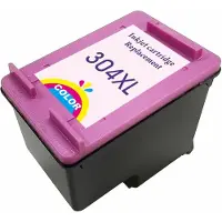 24hShop 304XL bläckpatron till HP / kompatibel färgpatron 18 ml / cyan, magenta och gul