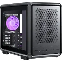 Cooler Master MasterFrame 400 Mesh Black, mATX, USB 3.2 typ-C, fönster, sortering (MF400M-KHNN-S00)