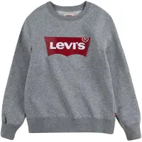 Levi's Kids Sweatshirt gråmelerad / röd / vit